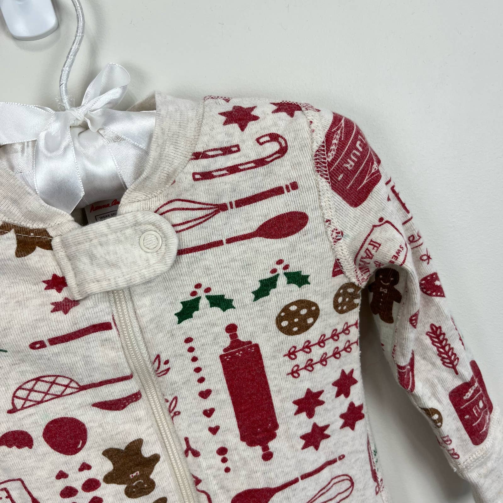 Hanna Andersson Christmas Cookie Pajamas 80 cm 18-24 Months