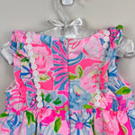 Load image into Gallery viewer, Lilly Pulitzer Girls Annabelle Infant Dress Multi Take It From Your Mums 12-18 months
