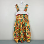 Load image into Gallery viewer, Vintage Nanook Sleeveless Sunflower Dress 6 USA
