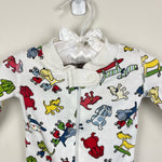 Load image into Gallery viewer, Hanna Andersson Rollerskating Dog Pajamas 50 cm 0-6 Months
