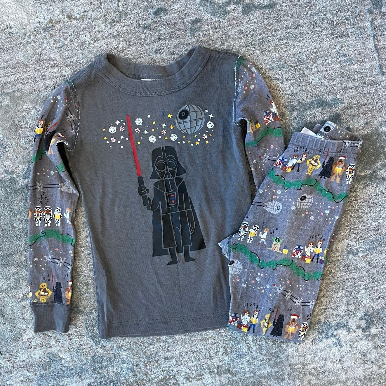 Hanna Andersson Star Wars Christmas Pajamas 110 cm 5T