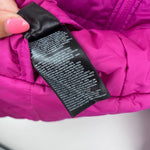 Load image into Gallery viewer, The North Face Girls Reversible Perrito Jacket Peak Purple Terrain Multi-Print 4T
