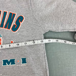 Load image into Gallery viewer, Vintage CSA Cutler Sports Miami Dolphins 1993 NFL Sweatshirt Medium 5/6 USA
