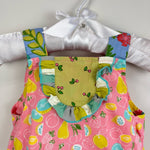 Load image into Gallery viewer, Matilda Jane Little Lemon Ruffle Bubble Romper 6 Months
