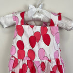 Load image into Gallery viewer, Petit Peony Balloon Bubble Romper 0-3 Months
