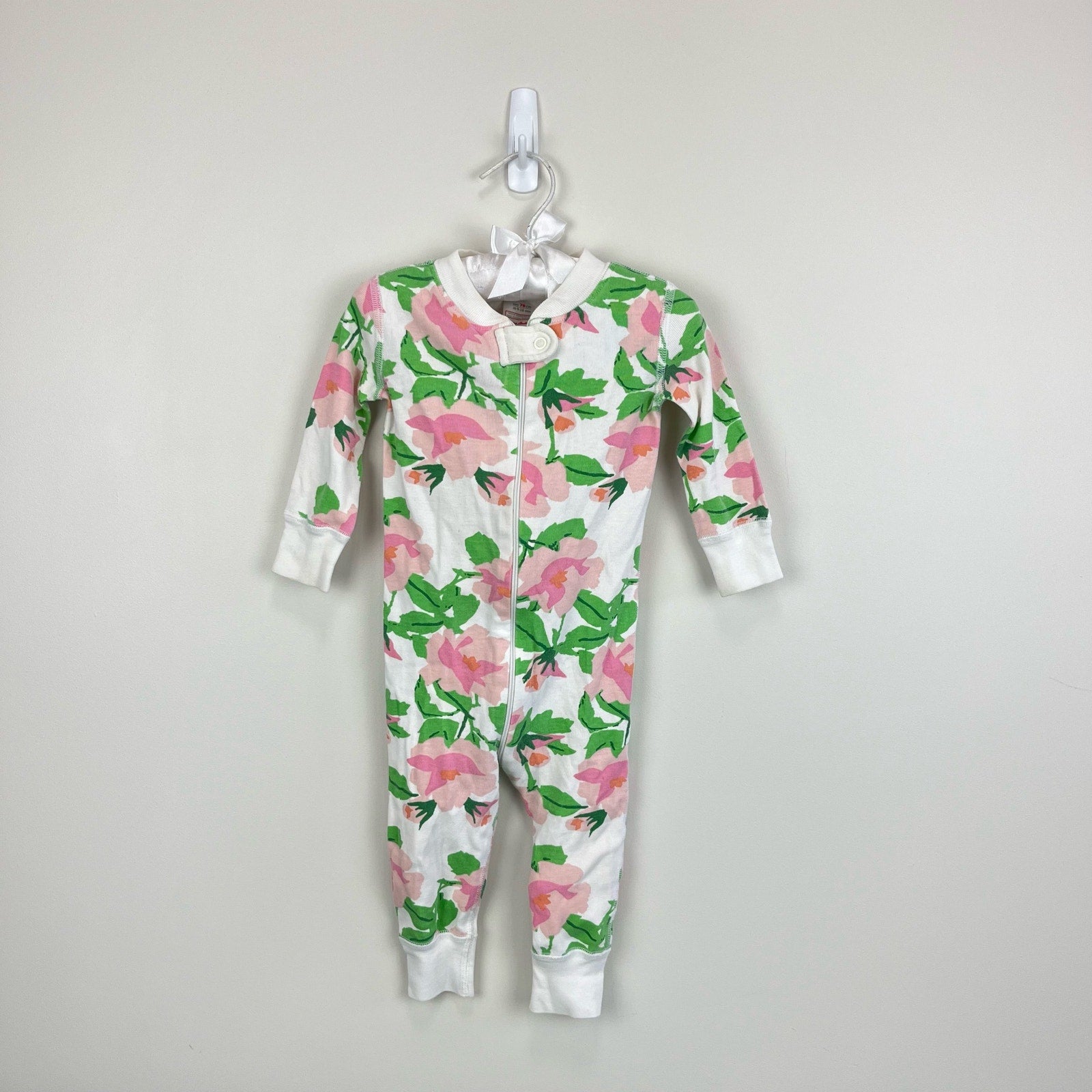 Hanna Andersson Floral Pajamas 70 cm 9-18 Months