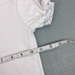 Load image into Gallery viewer, Vintage OshKosh B'gosh Short Sleeve White Flower Top 4T USA
