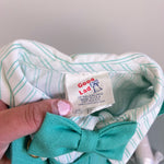 Load image into Gallery viewer, Vintage Good Lad Green Shortall Romper Set 12 Months USA
