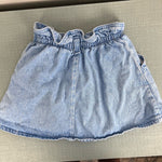 Load image into Gallery viewer, Vintage OshKosh B&#39;gosh Paper Bag Waist Jean Skirt 5T USA
