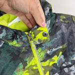 Load image into Gallery viewer, Columbia Frosty Slope Ski Jacket City Grey Brushed Camo/Bright Chartreuse 2T
