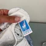 Load image into Gallery viewer, Vintage Toddle Tyke Blue and White Sailor Suit Romper 3 Months USA
