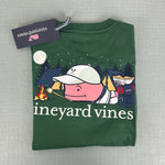 Load image into Gallery viewer, Vineyard Vines Boys' Glow-In-The-Dark Summer Camp Whale Pocket T-Shirt S NWT

