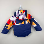 Load image into Gallery viewer, The North Face Kids' Freedom Insulated Ski Jacket Cave Blue Collage Shapes 2T NWT
