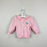 Load image into Gallery viewer, Vintage OshKosh B&#39;gosh Ruffle Bird Cardigan 12 Months
