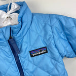 Load image into Gallery viewer, Patagonia Baby Nano Puff Jacket Light Blue 3-6 Months NWOT
