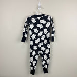 Load image into Gallery viewer, Hanna Andersson Halloween Black White Ghost HannaJams Sleeper 80 cm 18-24 Months
