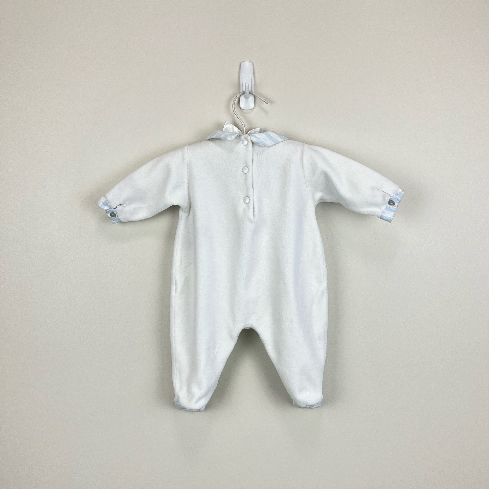 Tartine et Chocolat White Velvet Babygrow 6 Months