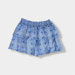 Load image into Gallery viewer, Vineyard Vines Girls Janie Smocked Skirt Blue Floral M 12-14
