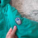 Load image into Gallery viewer, Lands' End Kids Squall Waterproof Insulated 3 in 1 Parka Green L 10-12
