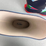 Load image into Gallery viewer, Mini Boden Wellies Rain Boots College Navy Star 31 / US 13
