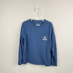 Load image into Gallery viewer, Vineyard Vines Whale Pocket Santa Claus T-Shirt 6
