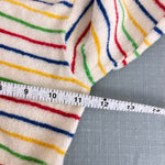 Load image into Gallery viewer, Vintage Bloomingdale&#39;s Rainbow Stripe Terry Sweatshirt XL
