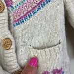 Load image into Gallery viewer, JoJo Maman Bebe Fair Isle Bird Sweater 12-18 Months
