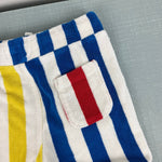 Load image into Gallery viewer, Mini Boden Hotch Potch Stripe Towelling Shorts 5-6
