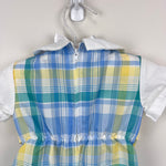 Load image into Gallery viewer, Vintage Good Lad of Philadelphia Plaid Bunny Suit Romper 3-6 Months USA
