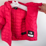 Load image into Gallery viewer, The North Face Baby ThermoBall Hooded Jacket Pink 18-24 Months
