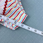 Load image into Gallery viewer, Big Fish by Sweet Potatoes Striped Circus Ruffle Bathing Suit 6 Months
