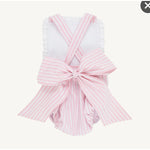 Load image into Gallery viewer, TBBC Sally Sunsuit Worth Avenue White &amp; Pinckney Pink Stripe 18-24 Months
