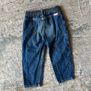 Vintage OshKosh B'gosh Double Yoke Blue Jeans 3T