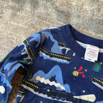 Load image into Gallery viewer, Hanna Andersson Polar Express Holiday Long John Pajamas 100 cm 4T
