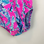 Load image into Gallery viewer, Lilly Pulitzer Girls Velma Bodysuit Mandevilla Pink New Kids on the Dock 3-6 Months
