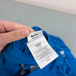 Load image into Gallery viewer, Vintage Nike Blue Swoosh Shortall Romper 3-6 Months
