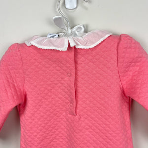 Janie and Jack Girls Pink Ruffle One Piece 3-6 Months NWT