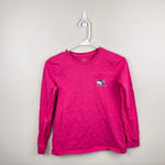 Load image into Gallery viewer, Vineyard Vines Girls North Pole Elf Whale Long Sleeve Pocket Tee Shirt
