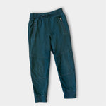 Load image into Gallery viewer, Hanna Andersson Slim Fit French Terry Double Knee Sweatpants Green 120 cm 6-7

