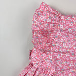 Load image into Gallery viewer, Vintage Samara Pink Floral Ruffle Dress 2T NWT
