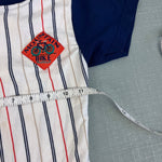 Load image into Gallery viewer, Vintage Healthtex Short Sleeve Striped Mountain Bike T-Shirt 4T USA
