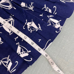 Load image into Gallery viewer, Vintage Alexis Navy Blue Sailboat Boat Dress 12 Months USA
