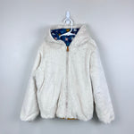 Load image into Gallery viewer, Hanna Andersson 7 Days a Week Reversible Jacket School Blue 120 cm 6-7
