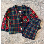 Load image into Gallery viewer, Vintage OshKosh B'gosh Patchwork Plaid Flannel Pajama Set 6

