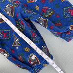 Load image into Gallery viewer, Vintage OshKosh B'gosh Blue Fall Forest Overalls 6-9 Months USA
