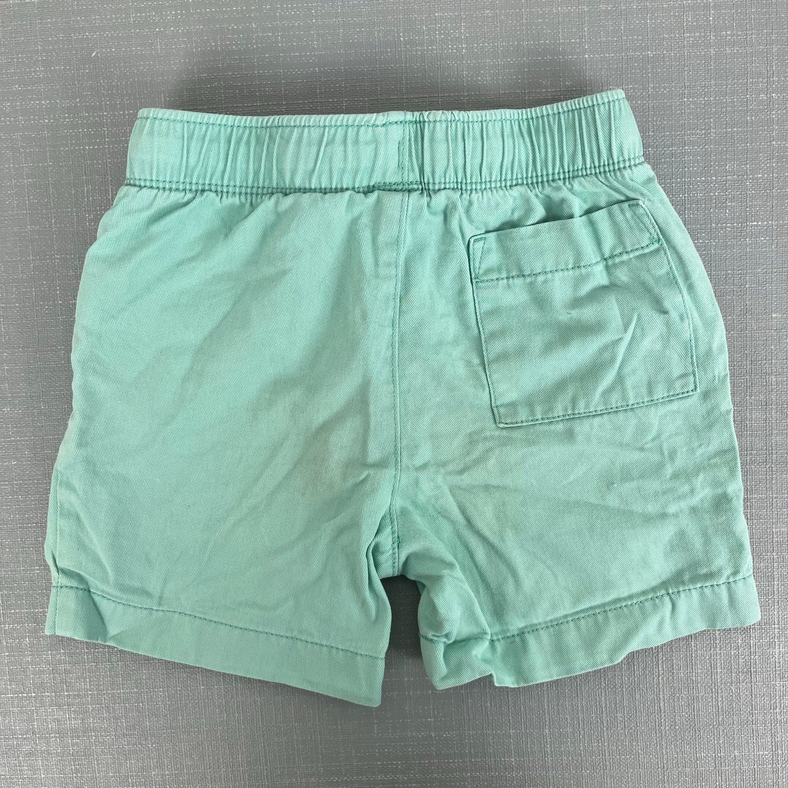 J. Crew Boys Drawstring Twill Dock Short Green 5T