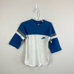 Load image into Gallery viewer, Vintage Nike White Blue Tee Small USA
