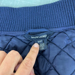 Load image into Gallery viewer, Ralph Lauren Navy Blue Quilted Equestrian Vest 3T
