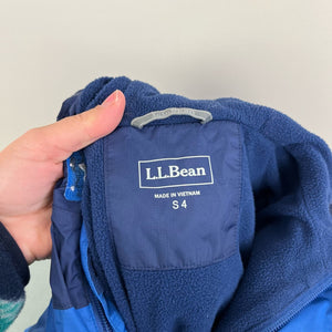 L.L. Bean Softshell Blue Jacket 4T