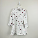 Load image into Gallery viewer, Petite Plum Beatrice Nightgown Christmas Trees 4T
